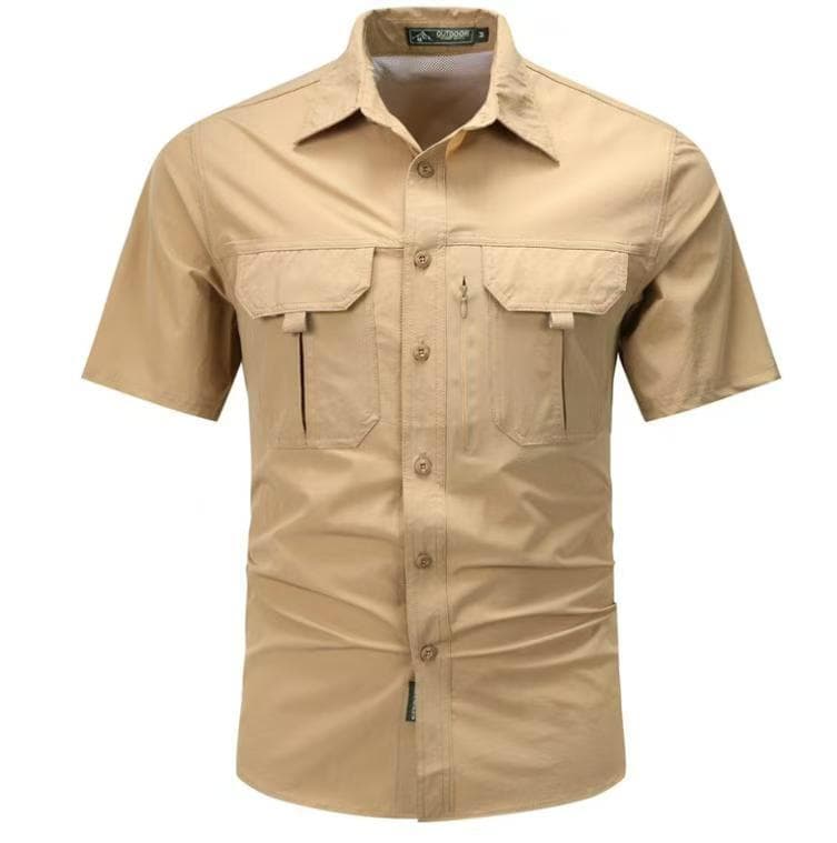 Double Pocket Spandex Shirt